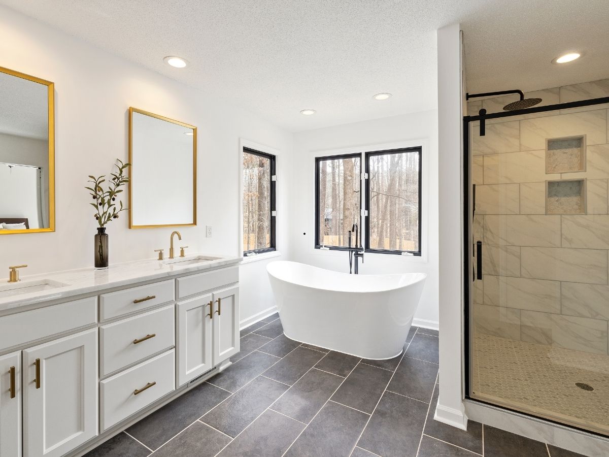 Bathroom remodeling project